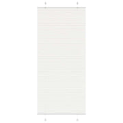 Pleated blind 100x200 cm fabric width 99.4cm polyester white