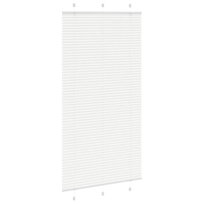 Plissé rolgordijn 105x200 cm stofbreedte 104,4cm polyester wit