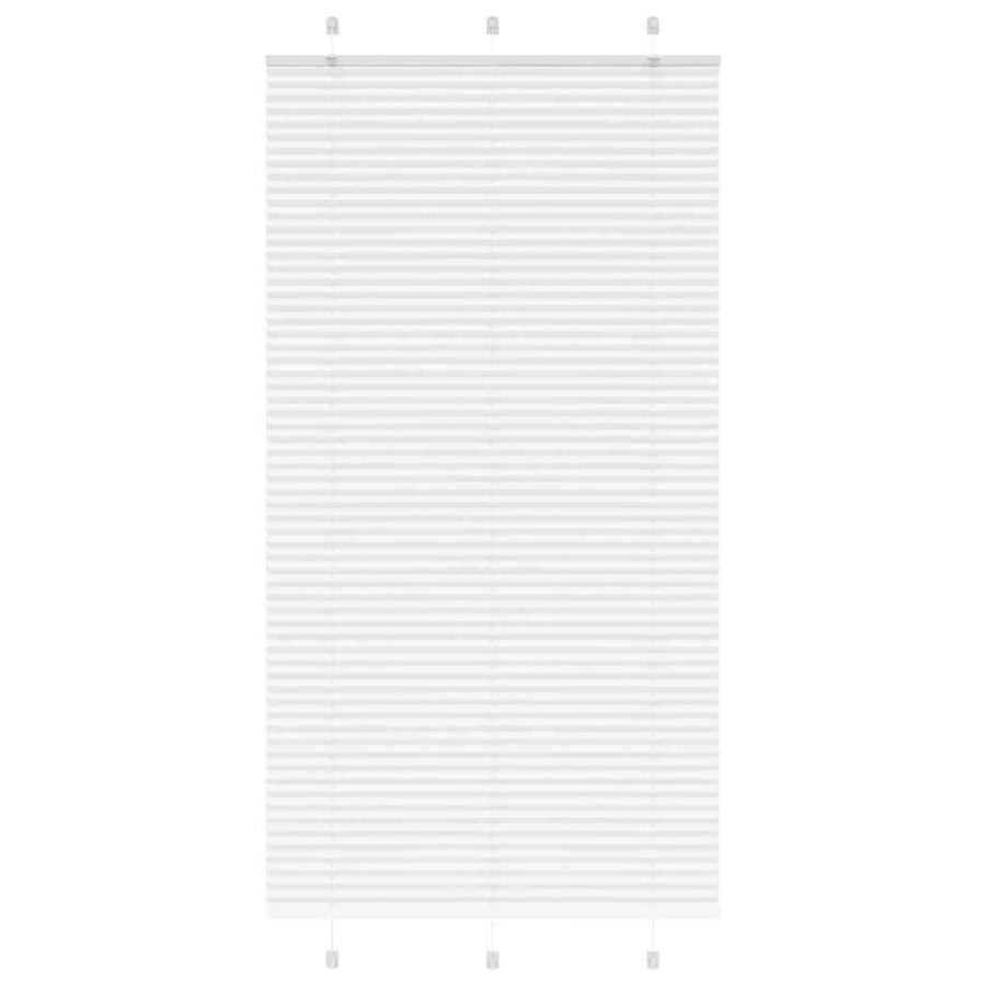 Plissé rolgordijn 110x200 cm stofbreedte 109,4cm polyester wit