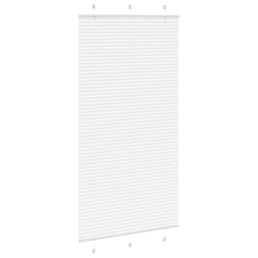 Plissé rolgordijn 110x200 cm stofbreedte 109,4cm polyester wit