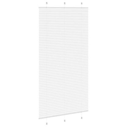 Plissé rolgordijn 110x200 cm stofbreedte 109,4cm polyester wit