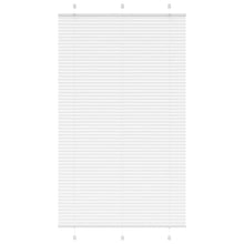 Plissé rolgordijn 115x200 cm stofbreedte 114,4cm polyester wit