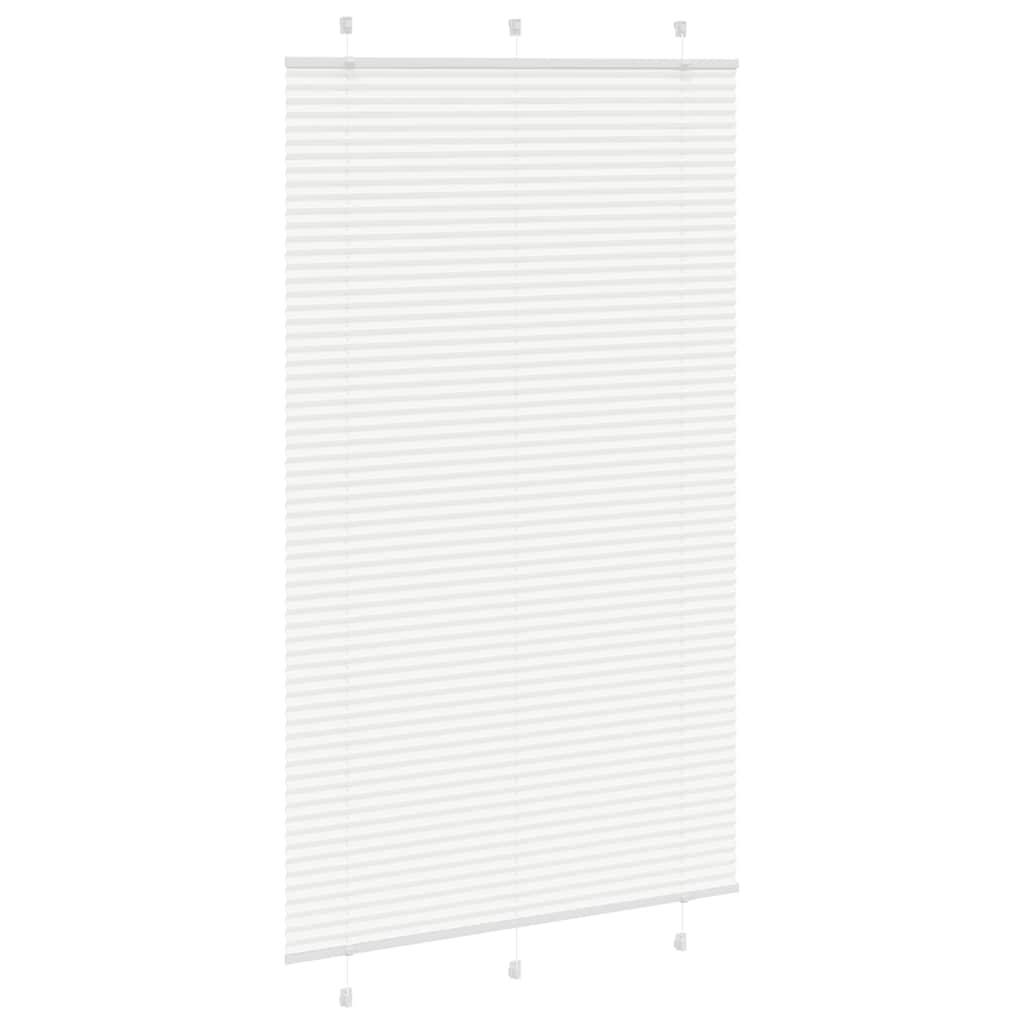 Plissé rolgordijn 115x200 cm stofbreedte 114,4cm polyester wit