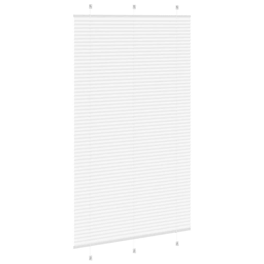 Plissé rolgordijn 115x200 cm stofbreedte 114,4cm polyester wit