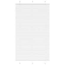 Plissé rolgordijn 120x200 cm stofbreedte 119,4cm polyester wit