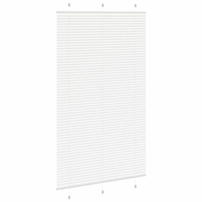 Plissé rolgordijn 120x200 cm stofbreedte 119,4cm polyester wit