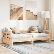 Slaapbank massief grenenhout 90x190 cm