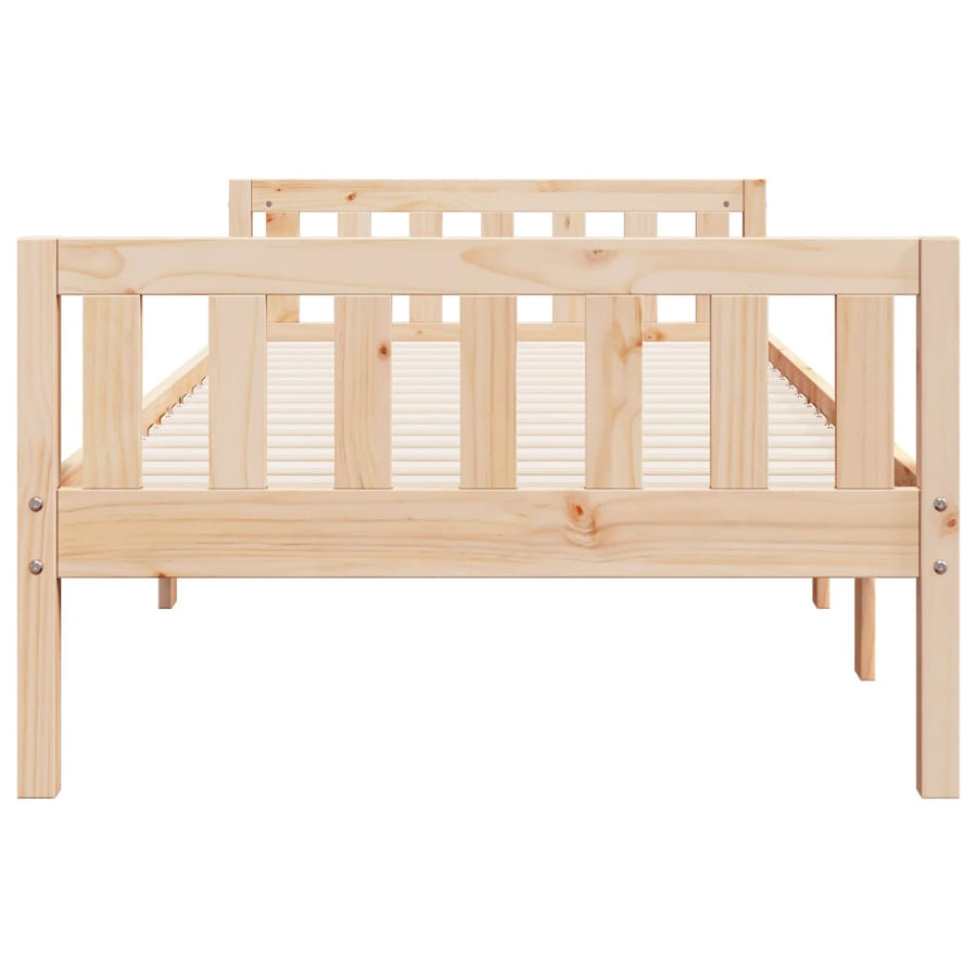 Kinderbed zonder matras massief grenenhout 80x200 cm