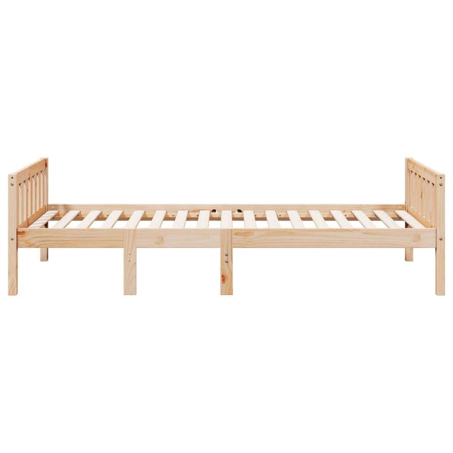 Kinderbed zonder matras massief grenenhout 90x200 cm