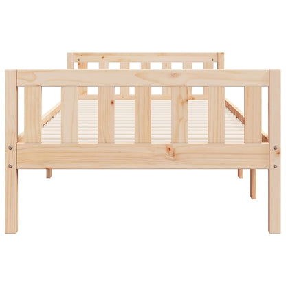 Kinderbed zonder matras massief grenenhout 90x200 cm