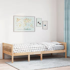 Kinderbed zonder matras massief grenenhout 75x190 cm