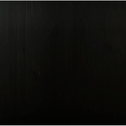 Ladekast Moss Verrijdbaar Massief Grenenhout Zwart 53 x 39 x 103 cm