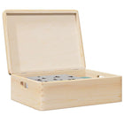 Houten kist 40x30x13 cm massief grenenhout