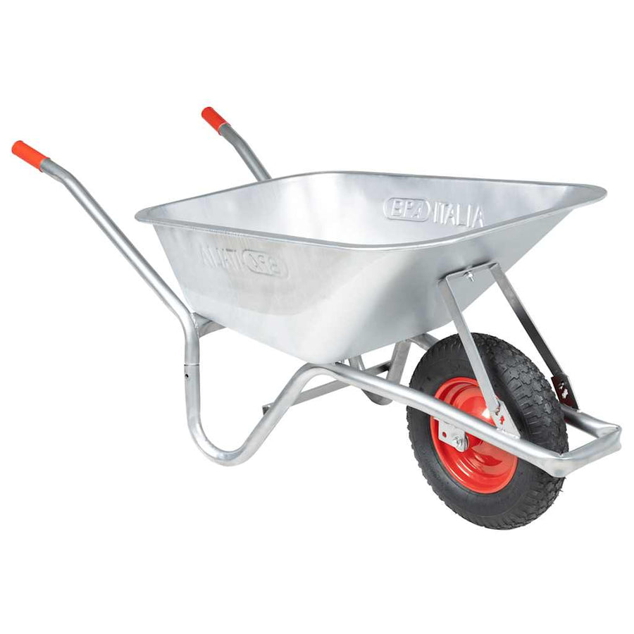 Kruiwagen 90 L 150 kg gegalvaniseerd staal en kunststof