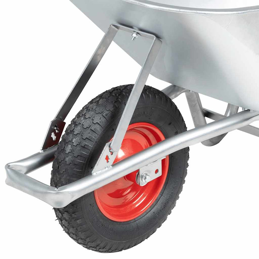 Kruiwagen 90 L 150 kg gegalvaniseerd staal en kunststof