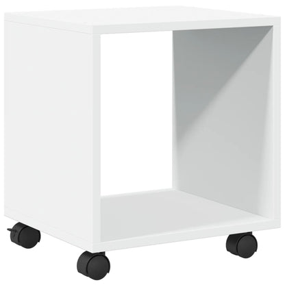 Rolkast 37x33x42,5 cm bewerkt hout wit