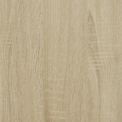 Rolkast 37x33x42,5 cm bewerkt hout sonoma eikenkleurig