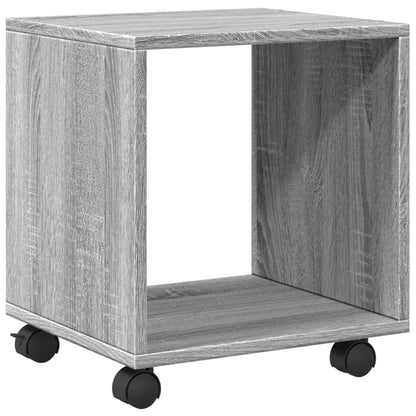 Rolkast 37x33x42,5 cm bewerkt hout grijs sonoma eiken kleurig