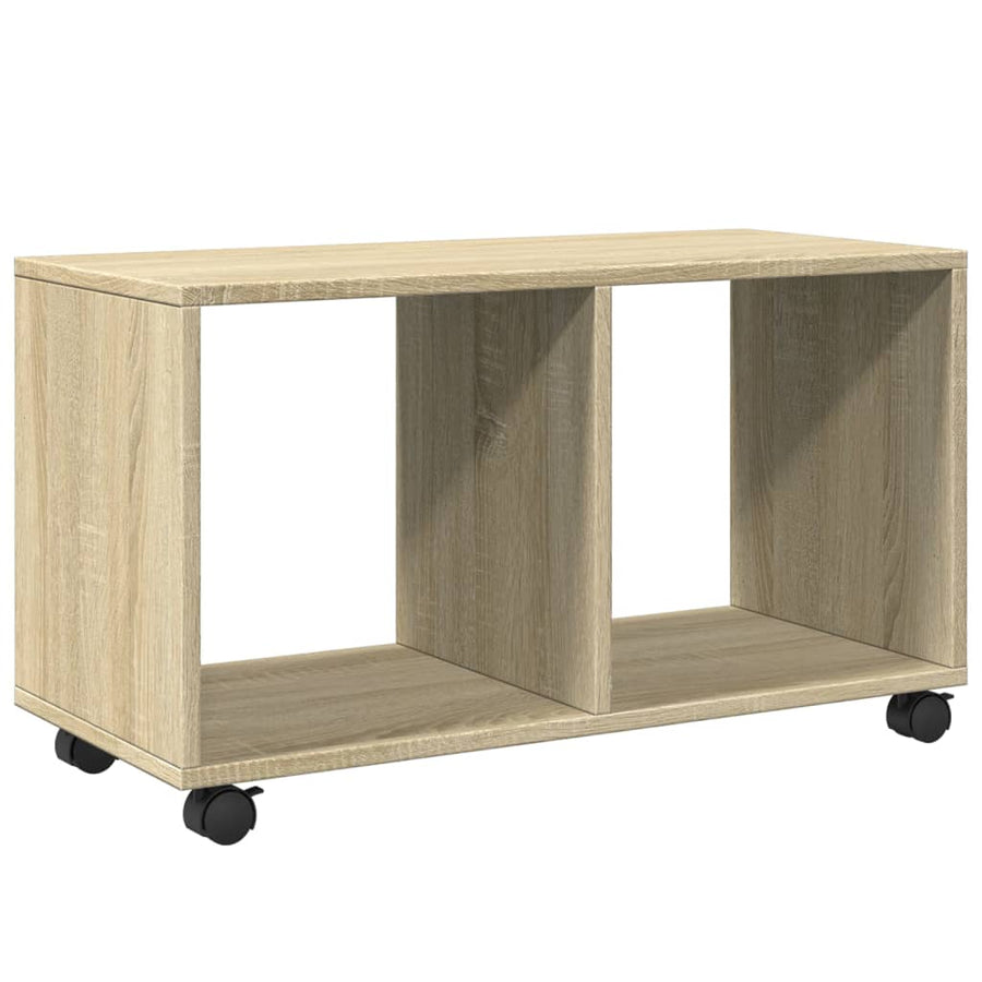 Rolkast 72x33x42,5 cm bewerkt hout sonoma eikenkleurig