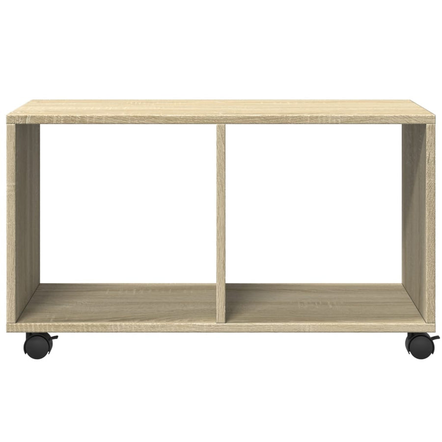 Rolkast 72x33x42,5 cm bewerkt hout sonoma eikenkleurig