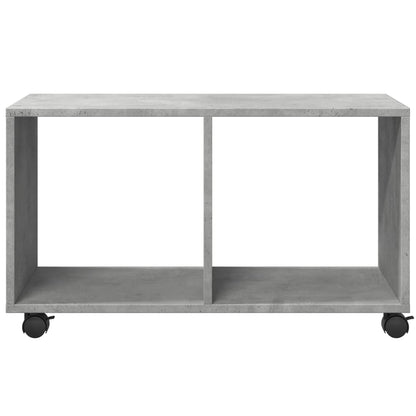 Rolkast 72x33x42,5 cm bewerkt hout betongrijs