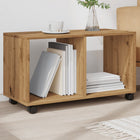 Rolkast 72x33x42,5 cm bewerkt hout eikenkleurig
