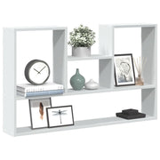 Wandplank 99x15x60 cm wit bewerkt hout