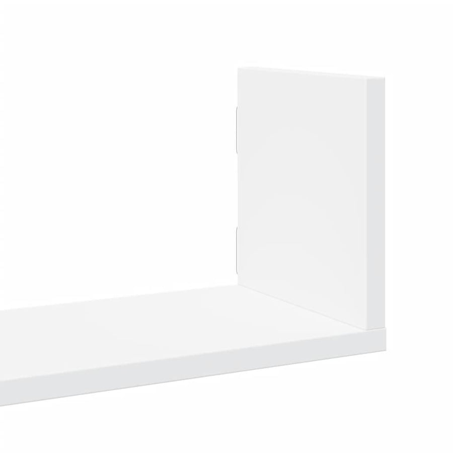 Wandschappen 3 st 58x18x18 cm bewerkt hout wit