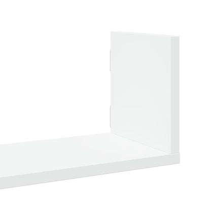 Wandschappen 3 st 80x18x18 cm bewerkt hout wit