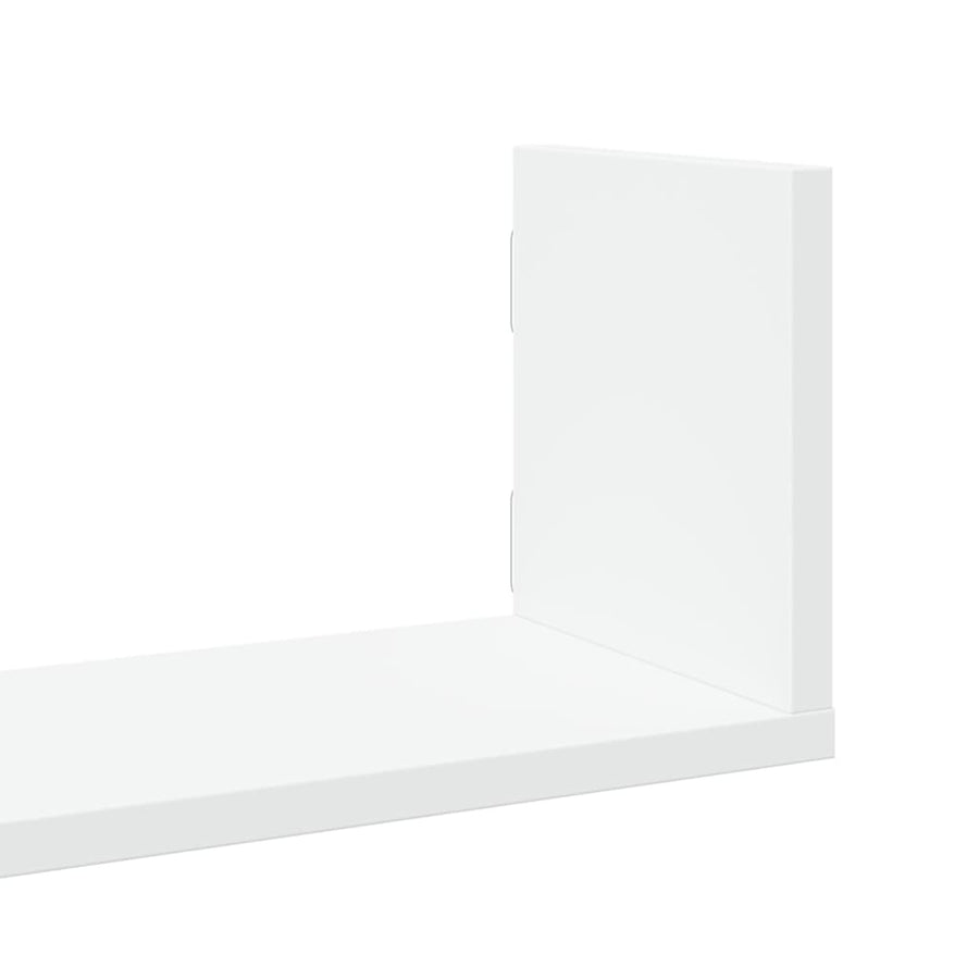 Wandschappen 3 st 80x18x18 cm bewerkt hout wit