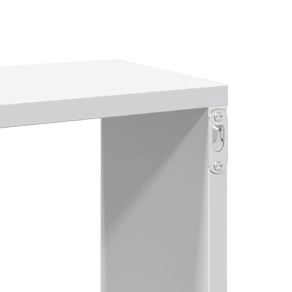 Wandschap 167,5x18x68 cm bewerkt hout wit
