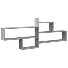 Wandschap 167,5x18x68 cm bewerkt hout grijs sonoma eikenkleurig