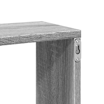 Wandschap 167,5x18x68 cm bewerkt hout grijs sonoma eikenkleurig