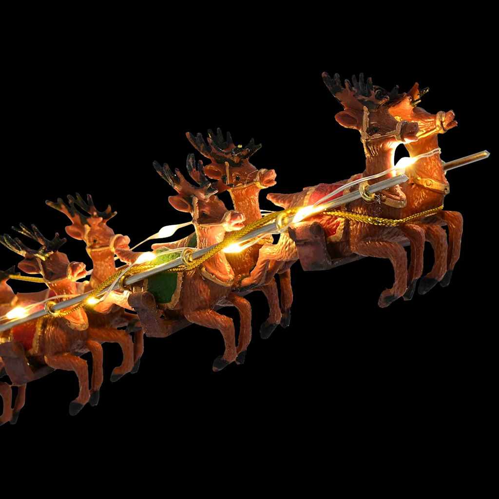 Kersttafeldecoratie SALO 31,5 x 6,5 x 16 cm Kunststof