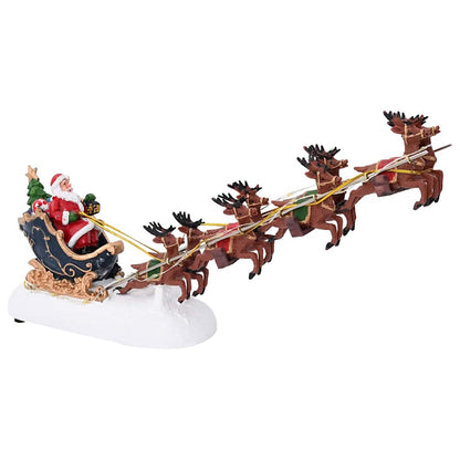 Kersttafeldecoratie SALO 31,5 x 6,5 x 16 cm Kunststof
