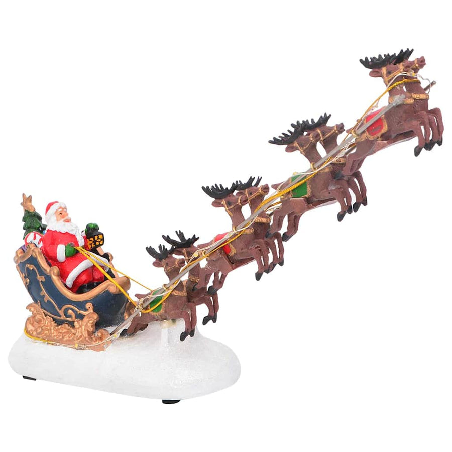 Kersttafeldecoratie SALO 31,5 x 6,5 x 16 cm Kunststof