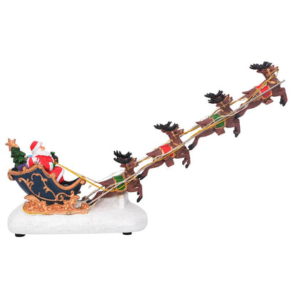 Kersttafeldecoratie SALO 31,5 x 6,5 x 16 cm Kunststof