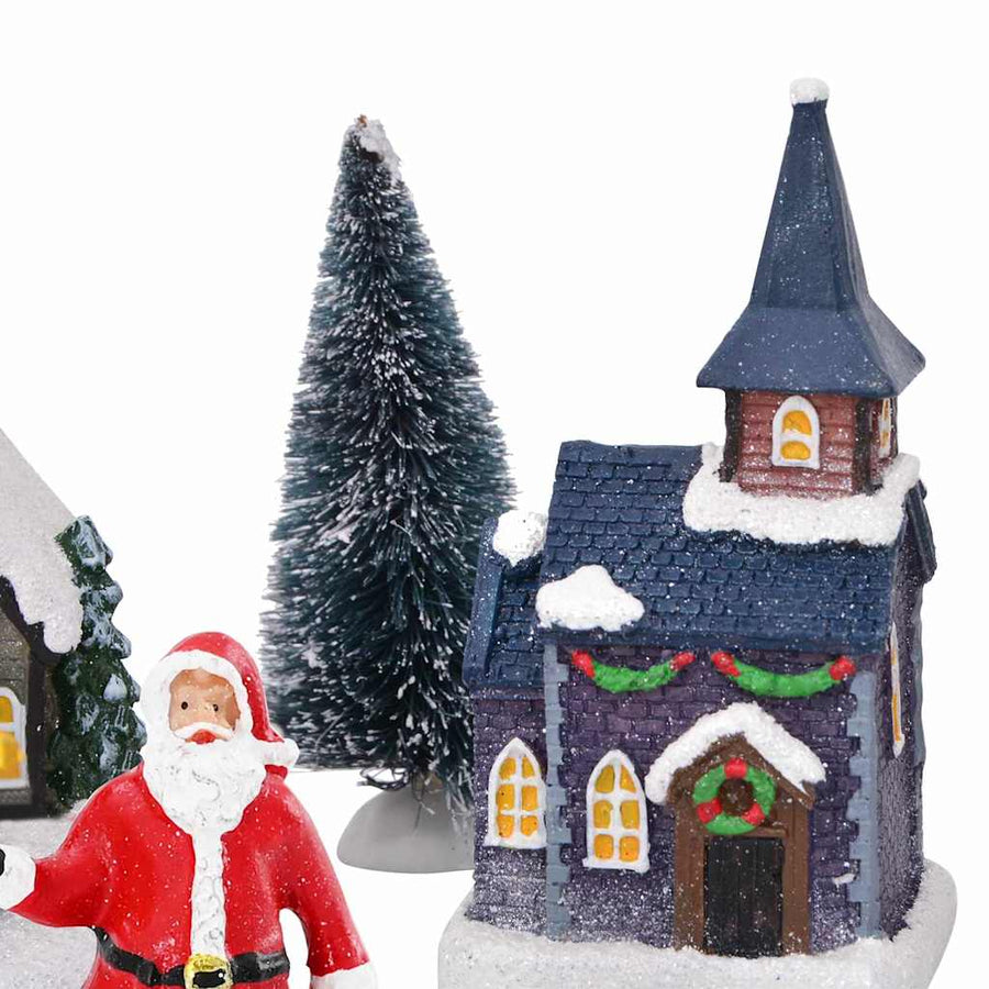 Kerst Tafeldecoratie Multikleur Hars, Kunststof