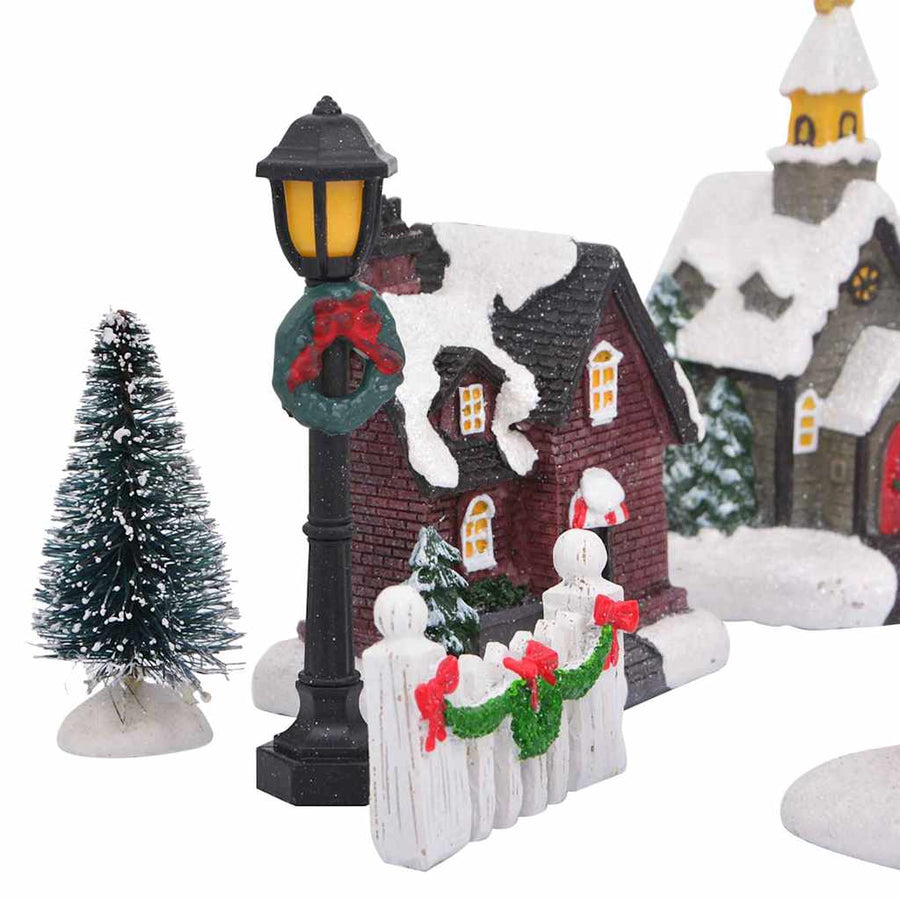 Kerst Tafeldecoratie Multikleur Hars, Kunststof