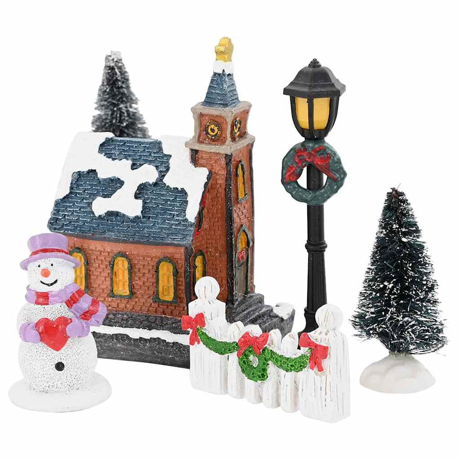 Kerst Tafeldecoratie Multikleur Hars, Kunststof