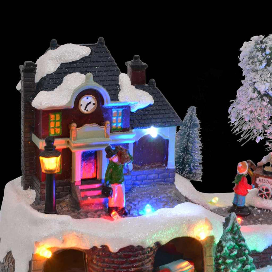 Kerst Tafelopstelling Multikleur 23.5 x 16 x 18.5 cm Kunststof