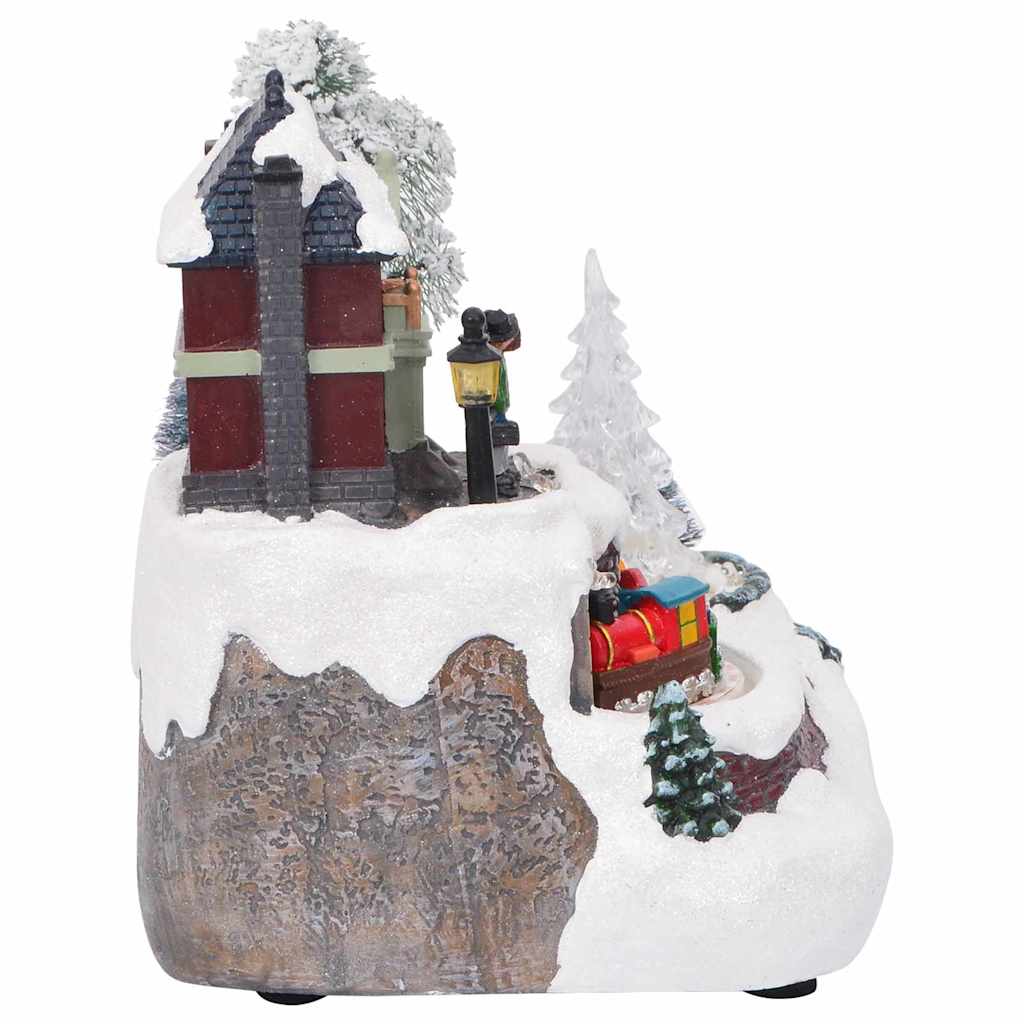 Kerst Tafelopstelling Multikleur 23.5 x 16 x 18.5 cm Kunststof