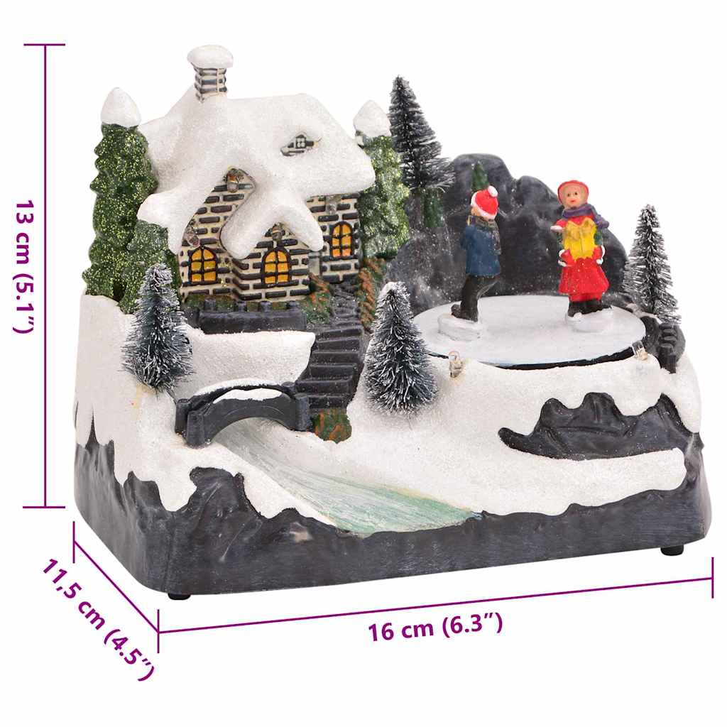 Kerst Tafelopstelling Multikleur 16 x 11,5 x 13 cm Kunststof