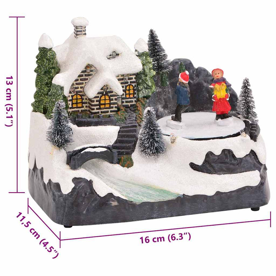 Kerst Tafelopstelling Multikleur 16 x 11,5 x 13 cm Kunststof