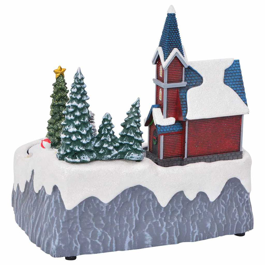 Kerstdorp Decoratie Multikleur 20,5 x 17 x 21 cm Kunststof