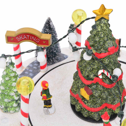 Kerstdorp Decoratie Multikleur 22 x 21,5 x 17 cm Kunststof