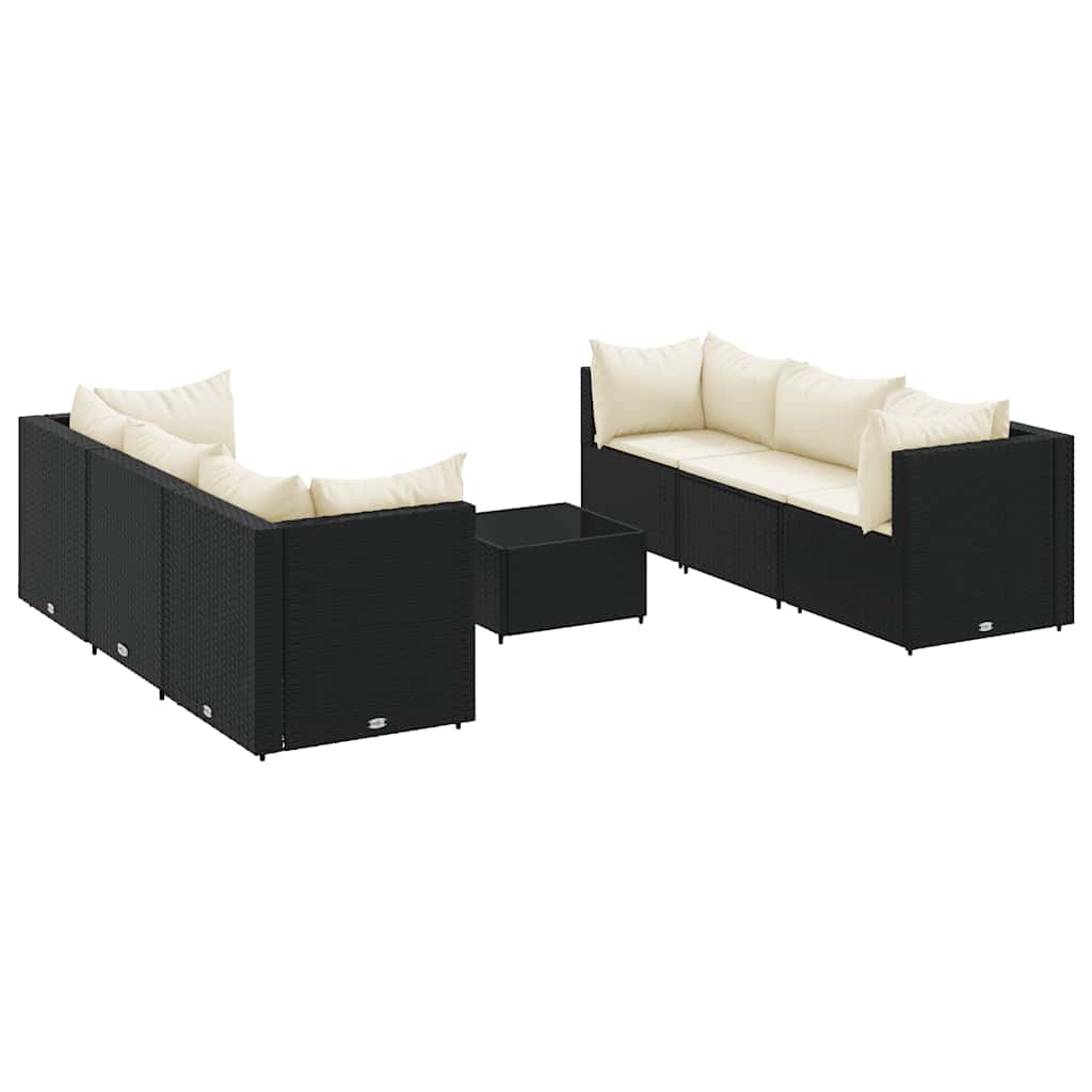 7-Delige Loungeset Met Kussens Poly Rattan 6