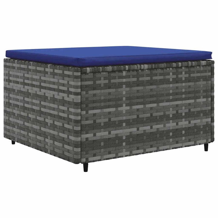 Loungeset Met Kussens Poly Rattan 4