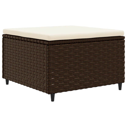 Loungeset Met Kussens Poly Rattan 5