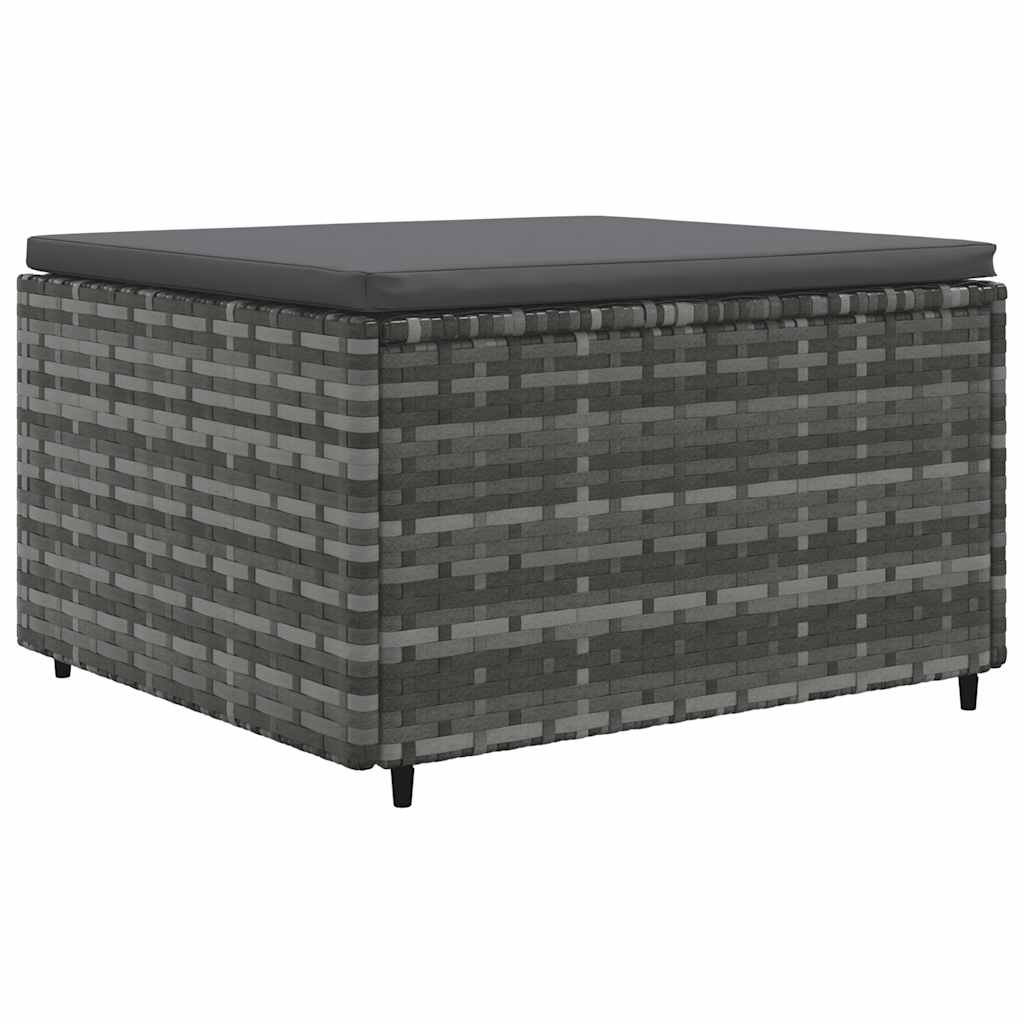 Loungeset Met Kussens Poly Rattan 5